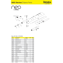 Ac aerograf Iwata Neo BCN 0