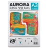 Bloc desen Aurora Acrylic 290 gr.