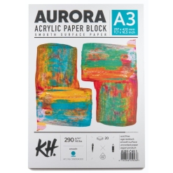 Bloc desen Aurora Acrylic 290 gr.