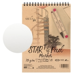 Bloc desen SM.LTStart Pad Marker Spiral A5