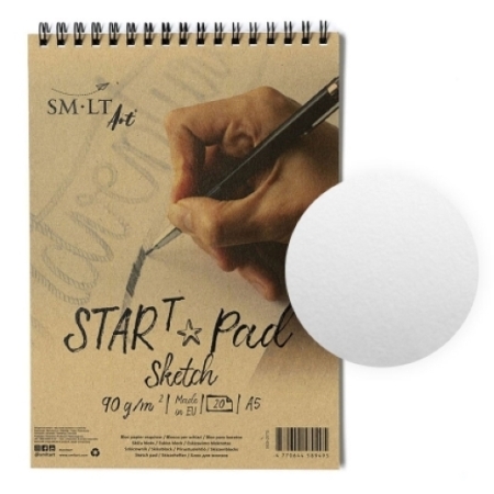 Bloc desen SM.LTStart Pad Sketch Spiral A5