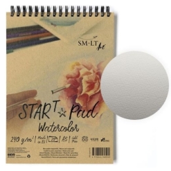 Bloc desen SM.LTStart Pad Watercolor Spiral A5