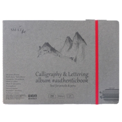 Caiet de caligrafie #authenticbook Calligraphy & Lettering