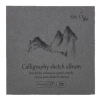 Caiet desen SM.LT Calli graphy Layflat Sketch Album 14 x 14 cm.