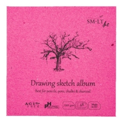 Caiet desen SM.LT Drawing Sketch Album 14 x 14 cm.