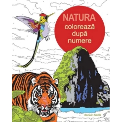 Carti de colorat - Natura. Coloreaza dupa Numere