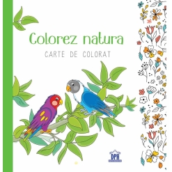 Carti de colorat pentru copii - Colorez natura