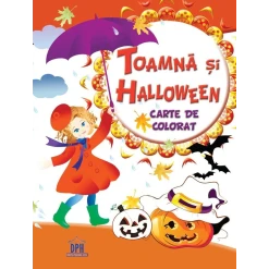 Carti de colorat pentru copii - Toamna si Halloween