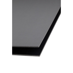 Foamboard duo negru - gri