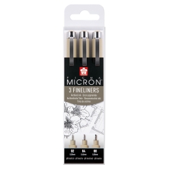 Liner Sakura Pigma Micron - set 3 linere