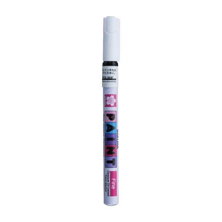 Marker cu vopsea Sakura Paint Fine Black