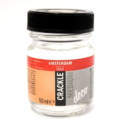 Mediu acrilic de crapare Amsterdam Deco Crackle 50 ml.