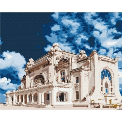 Pictura pe numere - Cazinoul din Constanta Cer cu Nori