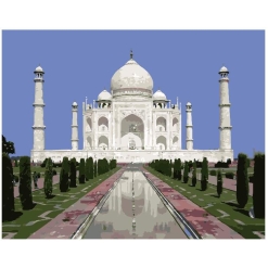 Pictura pe numere - Luxury Taj Mahal