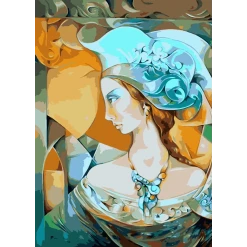 Pictura pe numere - Portret