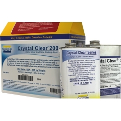 Rasina poliuretanica transparenta CRYSTAL CLEAR 200