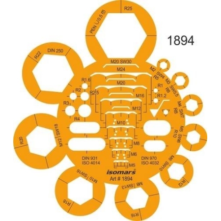 Sablon ISOMARS Bolt 1894