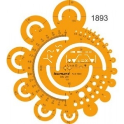 Sablon ISOMARS Radius 1893