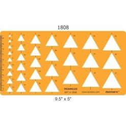Sablon ISOMARS Triangular 1808M