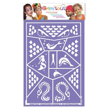 Sablon body painting - Sirens & Serpents