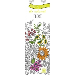 Semne de Carti de colorat - Flori