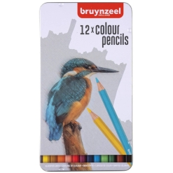 Set 12 creioane colorate Bruynzeel Color Pencile Bird