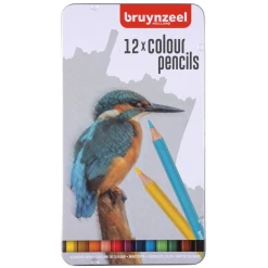 Set 12 creioane colorate Bruynzeel Color Pencile Bird