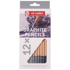 Set 12 creioane grafit Art Creation