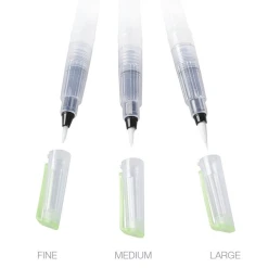 Set 3 pensule cu rezervor Fill'It 5 ml.