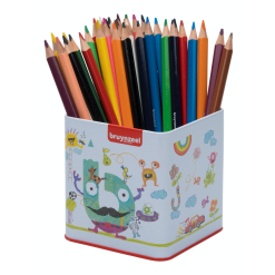 Set 48 creioane colorate Bruynzeel Color Triple Pencil
