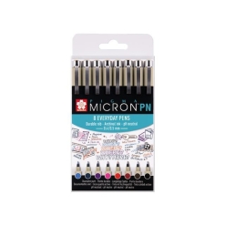 Set 8 Linere Sakura Pigma Micron PN