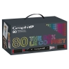 Set 80 markere cu alcool Graph it Box