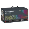 Set 80 markere cu alcool Graph it Box