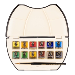 Set acuarele Rembrandt Pocket Box 12 Pans