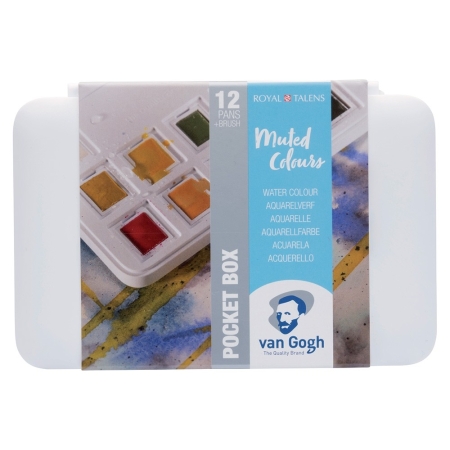 Set acuarele Van Gogh Pocket Box Muted Colours
