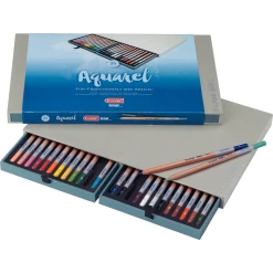 Set creioane Bruynzeel Design Watercolor Bo x  24