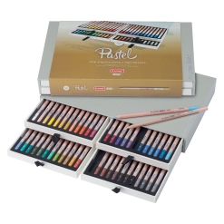 Set creioane colorate Bruynzeel Design Pastel Bo x  48