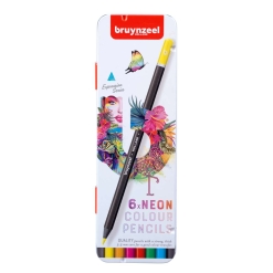 Set creioane colorate Bruynzeel Expression Neon 6