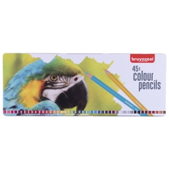 Set creioane colorate Bruynzeel Parrot 45
