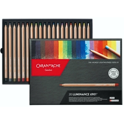 Set creioane colorate Caran d Ache Luminance 20