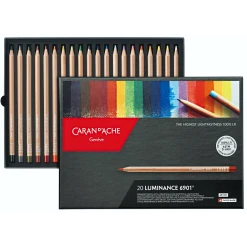 Set creioane colorate Caran d Ache Luminance 20