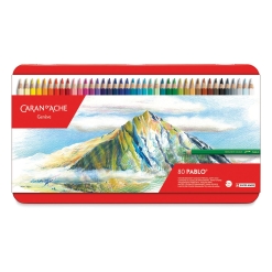 Set creioane colorate Caran d Ache Pablo 80