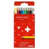Set creioane colorate Caran d Ache Swisscolor 12