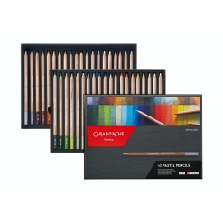 Set creioane colorate Caran d Ache pastel 40