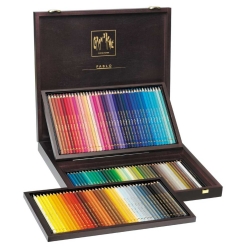 Set creioane colorate Pablo 120 - caseta lemn