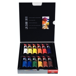 Set culori acrilice Amsterdam Expert 12 x 20 ml.