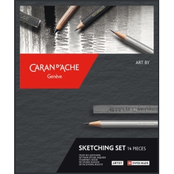 Set de desen Caran d Ache Sketching 14