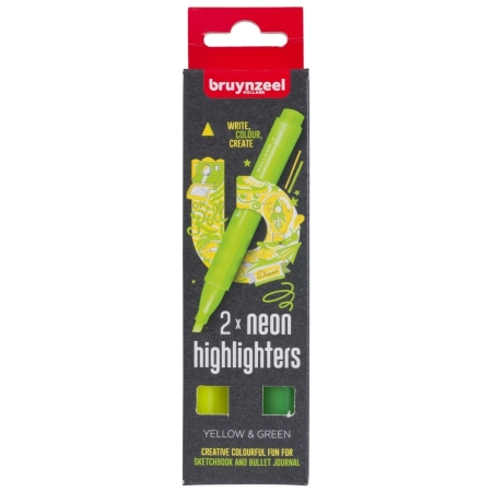 Set evidentiatoare Highlighter yell./Green