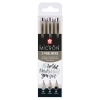 Set linere Sakura Pigma Micron 05 Fineliner 3grey + Black