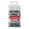Set markere cu vopsea Pen Touch 6